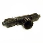 Power-Loc Swivel Tee 3/4 Female Hose Thread