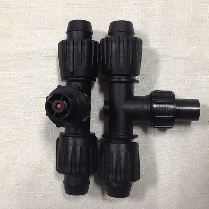 Power-Loc Tee 3/4" w/Automatic Flush Valve